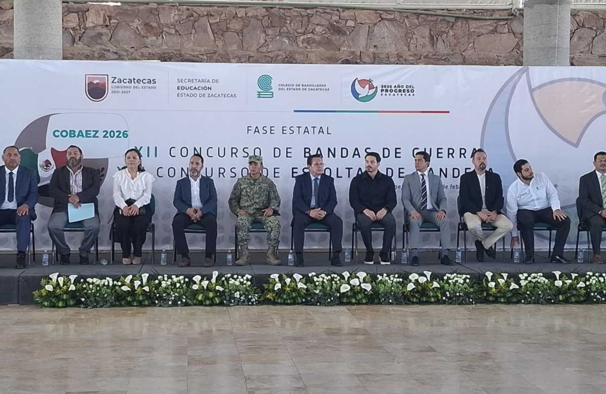 Realiza Cobaez XII Concurso de Bandas de Guerra y XXI Concurso de Escoltas de Bandera